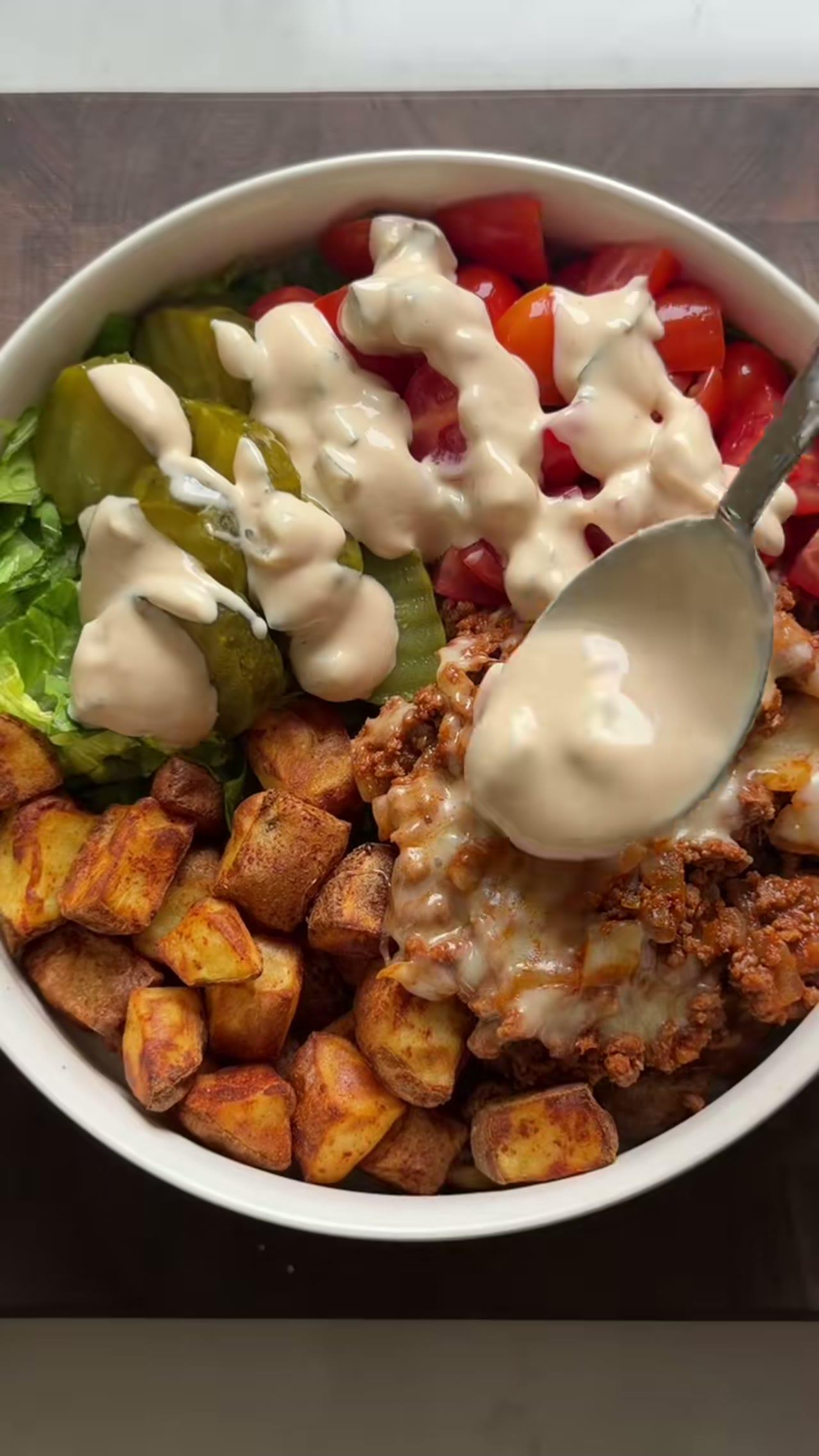 Cheeseburger Bowl