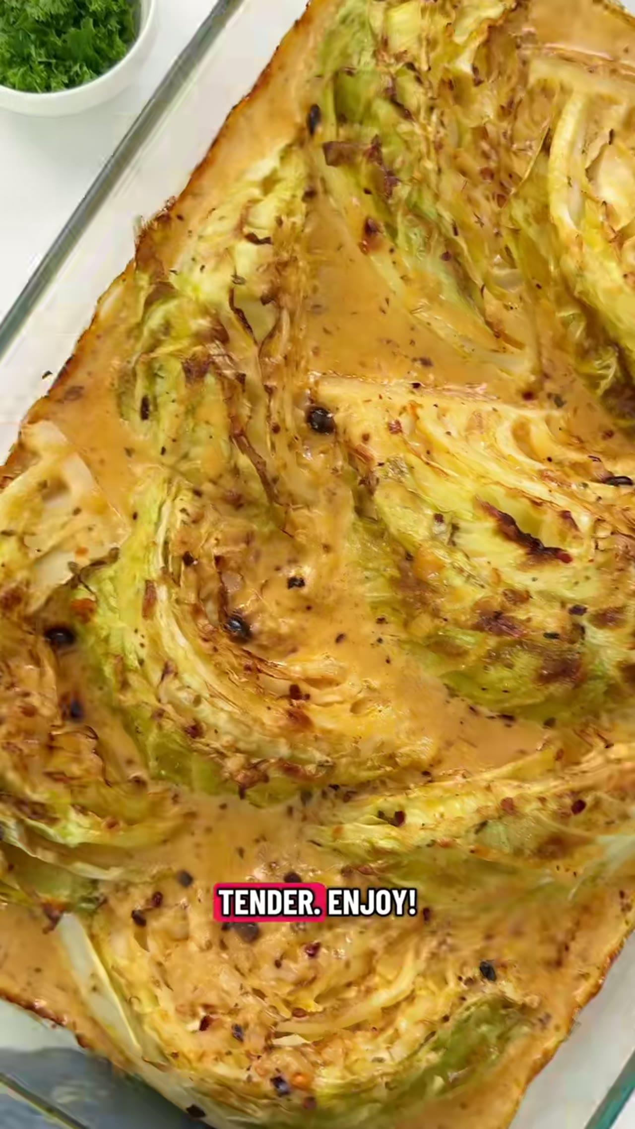 Garlic Butter Melting Cabbage