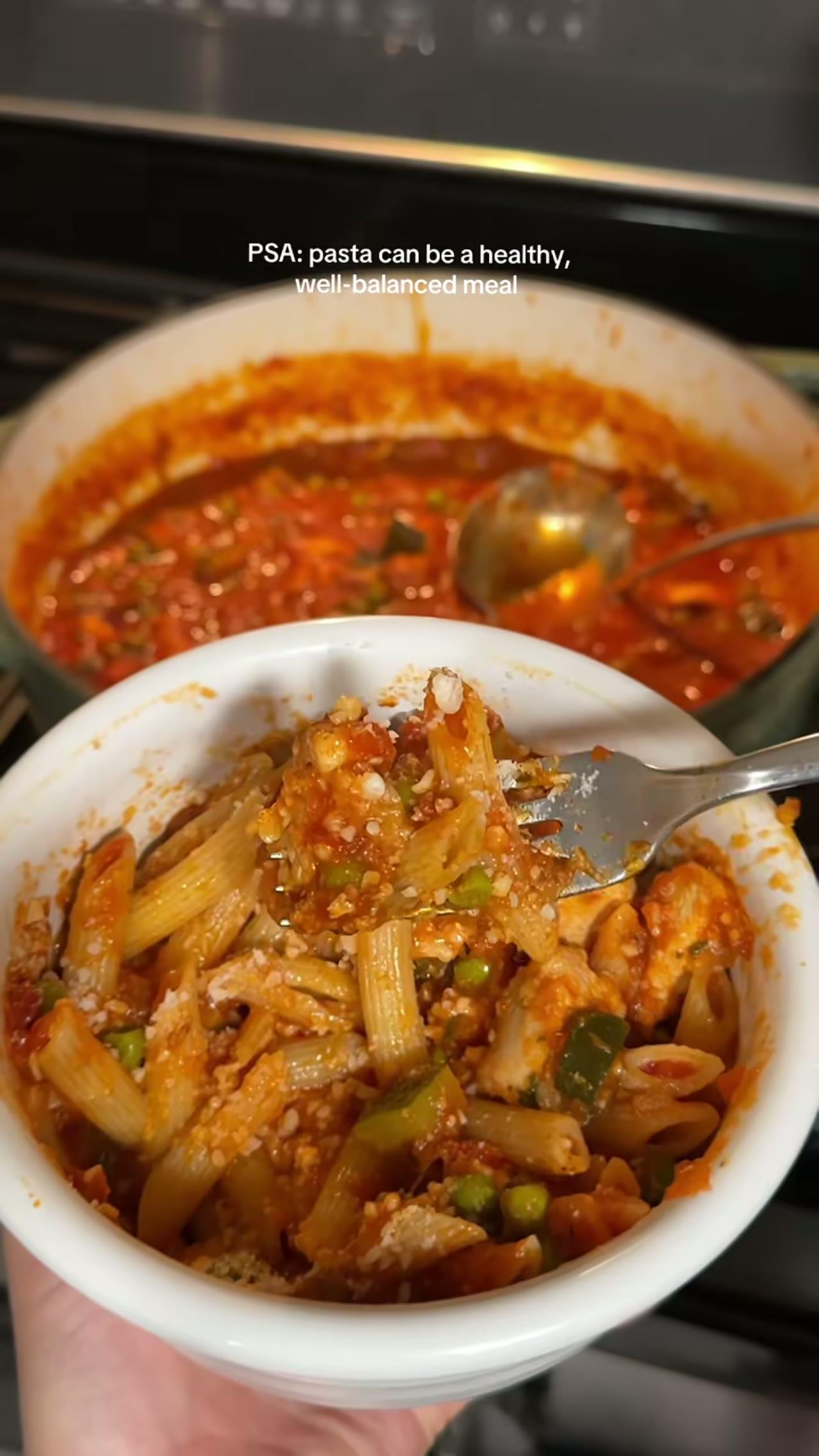 Chicken and Vegetable Pasta