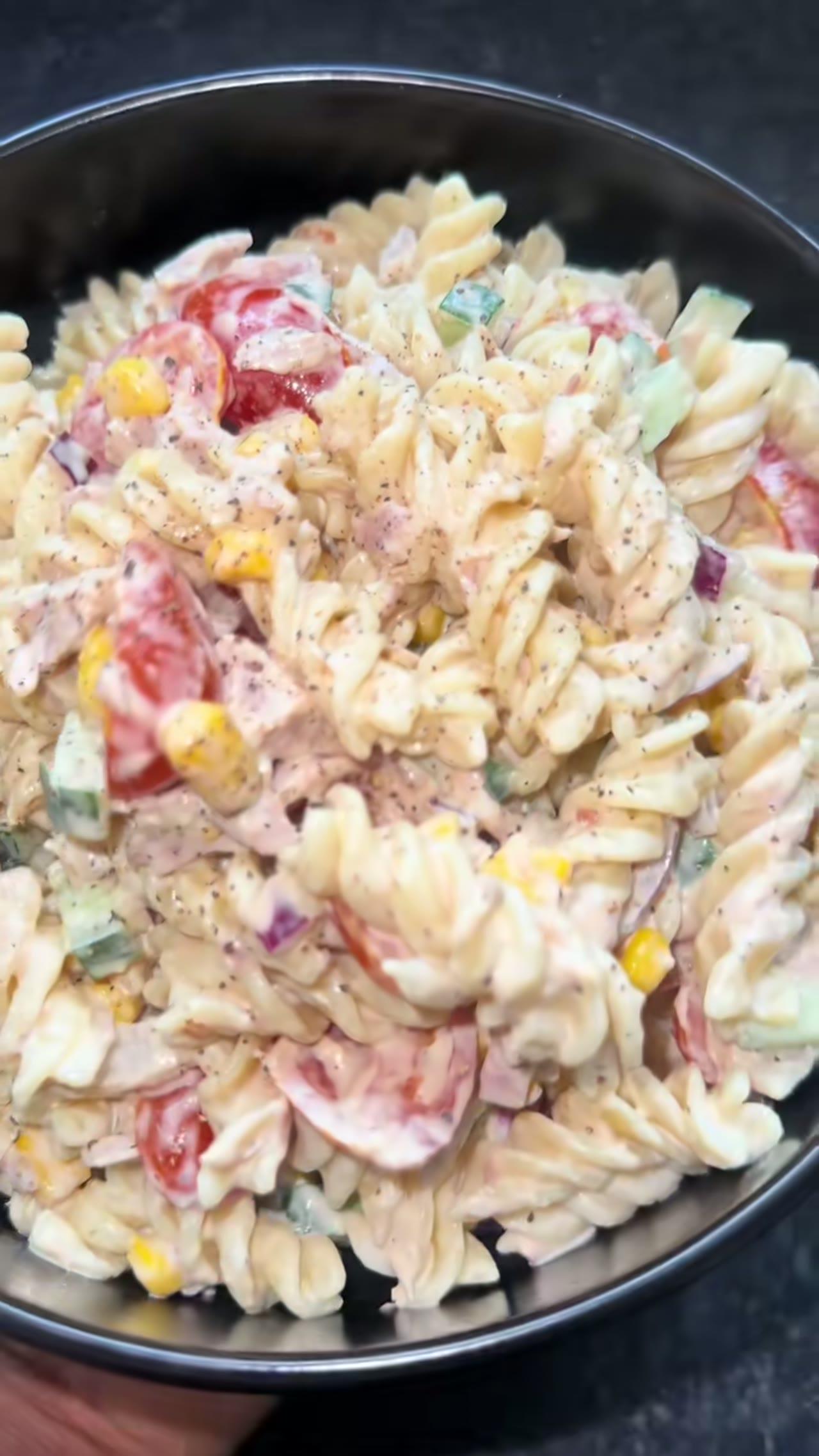 Creamy Tuna Pasta Salad