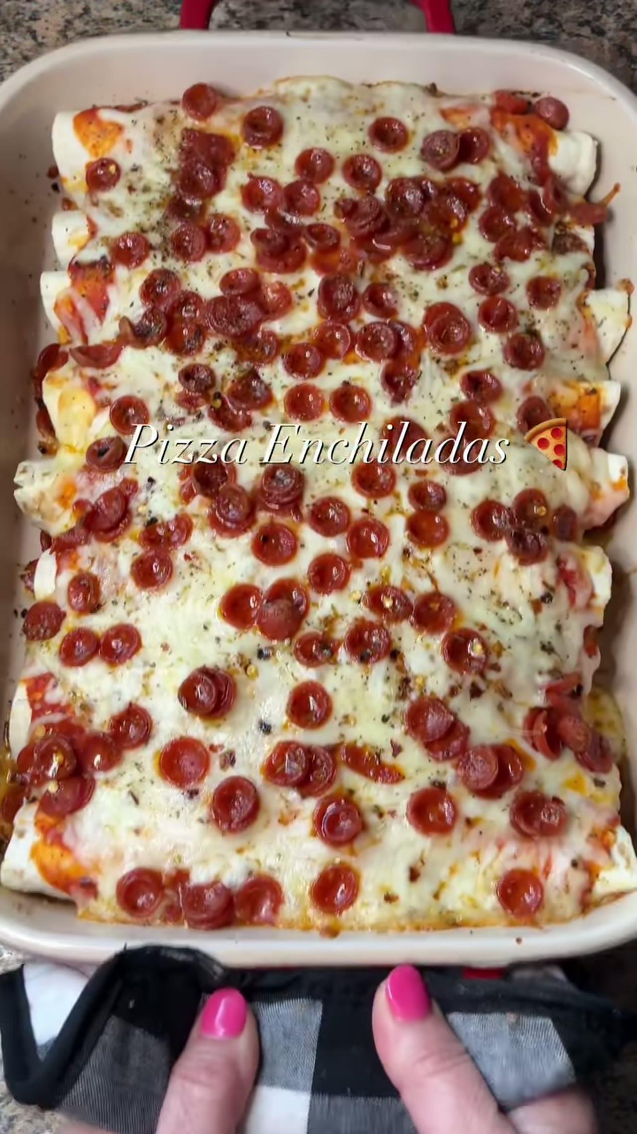 Pizza Enchiladas