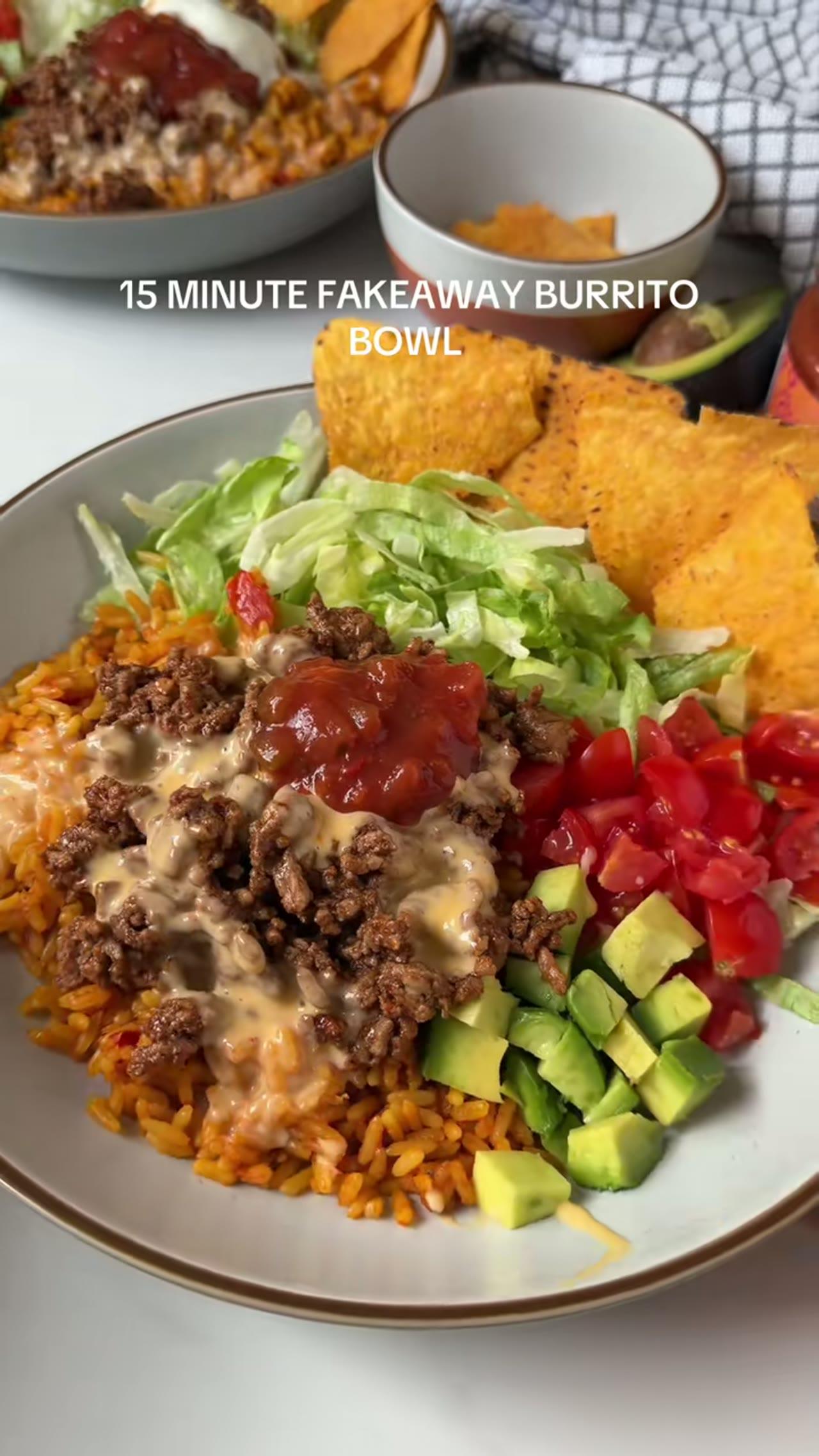 Nacho Beef Burrito Bowl