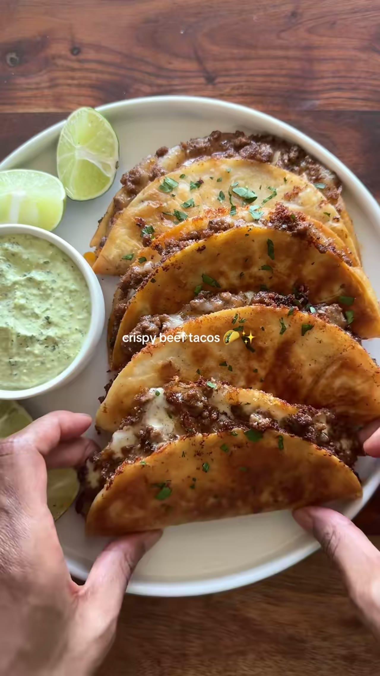 Crispy Beef Tacos