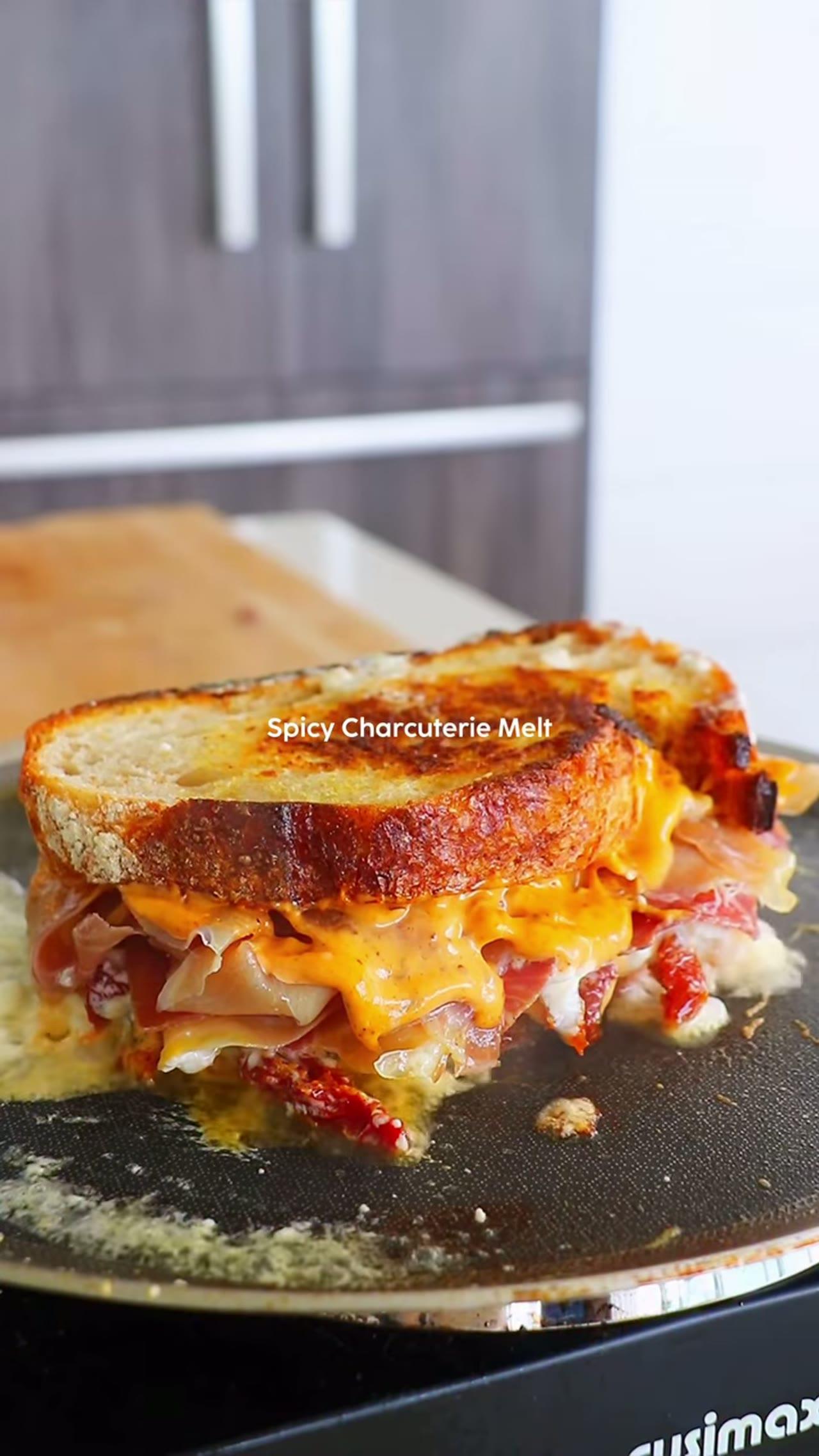 Spicy Charcuterie Melt